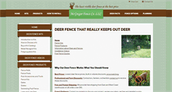 Desktop Screenshot of invisible-deer-fence.com