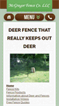 Mobile Screenshot of invisible-deer-fence.com